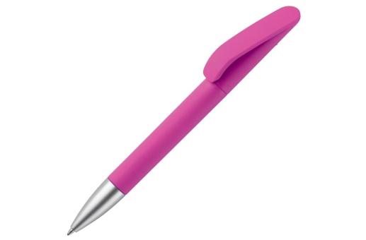 Ball pen Slash soft touch R-ABS Pink