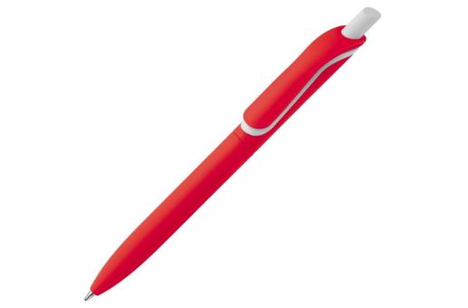 Ball pen ClickShadow soft touch R-ABS Red