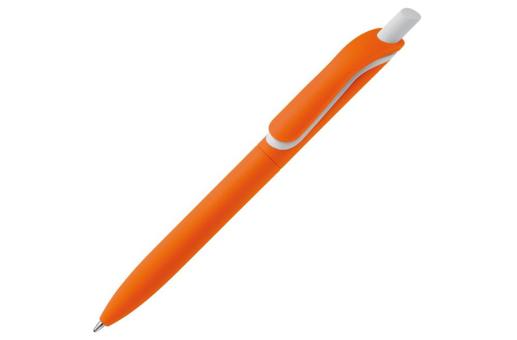 Ball pen ClickShadow soft touch R-ABS Orange