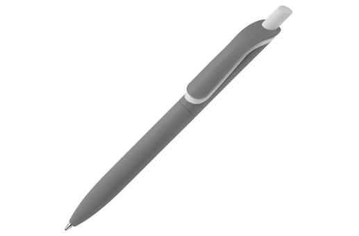 Ball pen ClickShadow soft touch R-ABS Convoy grey