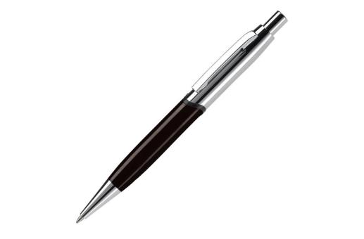 Nautilus ball pen metal Black/silver