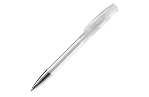 Avalon ball pen metal tip transparent, white White,transparent