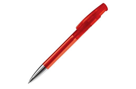 Avalon ball pen metal tip transparent Transparent red