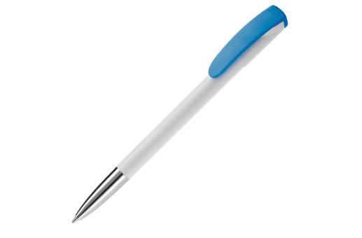 Deniro ball pen metal tip HC, lightblue Lightblue, offwhite