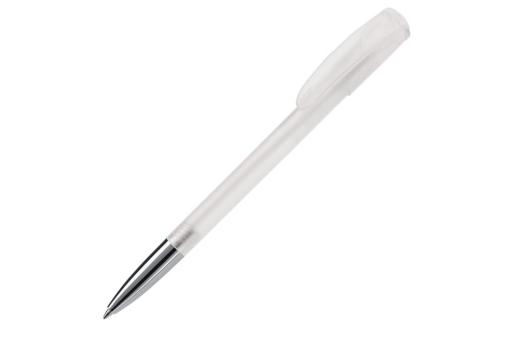 Deniro ball pen metal tip frosty Transparent white