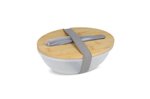 Lunchbox R-PP & bamboo with cutlery - 1L Convoy grey