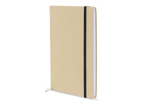 Cardboard notebook round corners A6 Brown