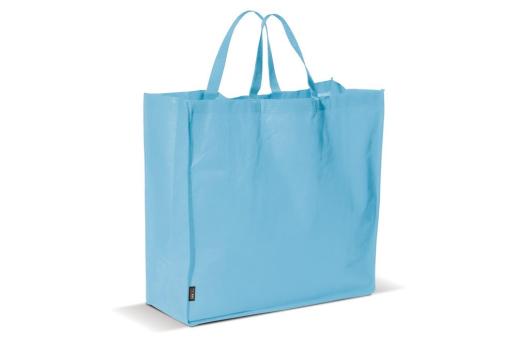 Shopping bag non-woven 75g/m² Light blue