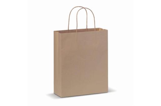 Kraft paper bag 90g/m² 22x10x31cm Brown