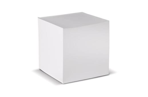 Notizwürfel 10x10x10cm FSC Weiß