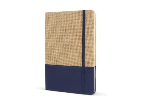 Notebook jute R-PET GRS Dark blue