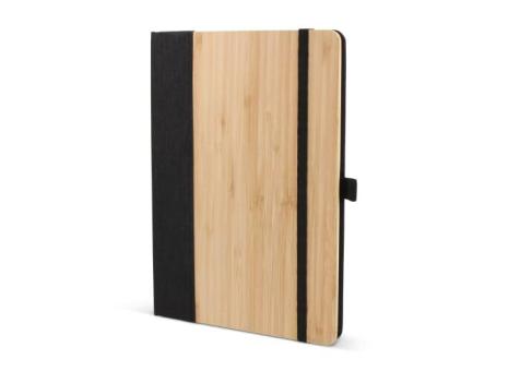 Notebook bamboo & R-PET A5 Black