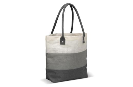 Beach bag jute 340g/m² Convoy grey