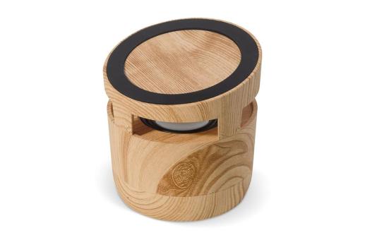 Wooden look speaker 3W & wireless charger 5W Timber