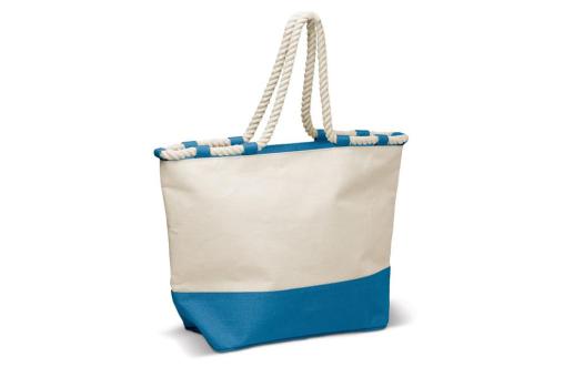 Carrier bag canvas 380g/m² Light blue