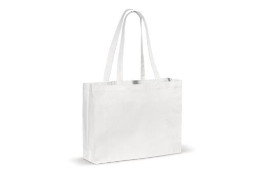 Shoulder bag canvas OEKO-TEX® 270g/m² 45x10x33cm White