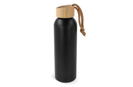 Water bottle with bamboo lid 600ml 