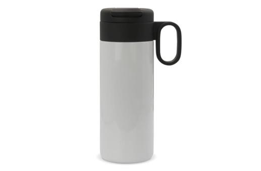 Thermo bottle Flow with handle 400ml White