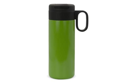 Thermo bottle Flow with handle 400ml Light green