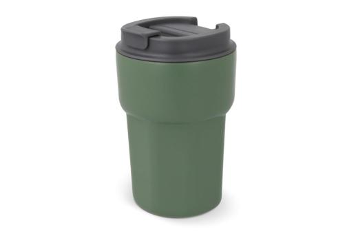 T-ceramic thermo mug with lid Zambezi 350ml Olive