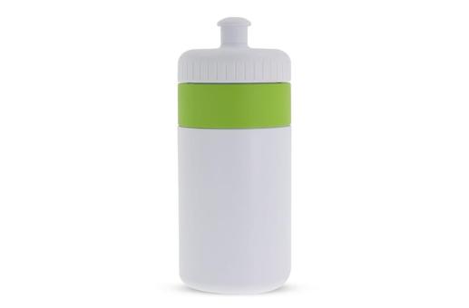 Sports bottle with edge 500ml Frog/white