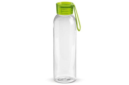 Water bottle Tritan 600ml Transparent green