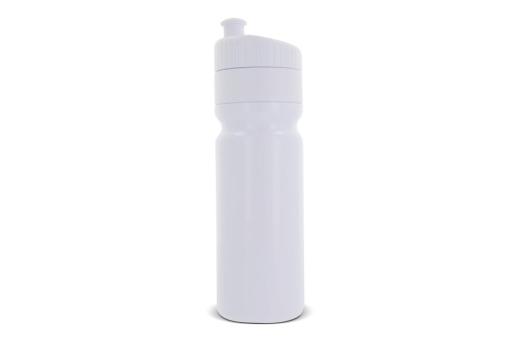 Sports bottle with edge 750ml White