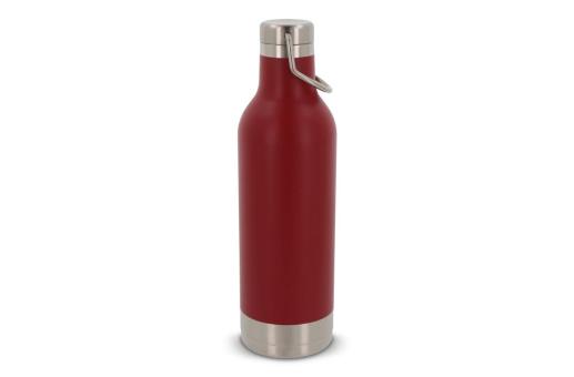 Edelstahl-Isolierflasche 400ml Rot