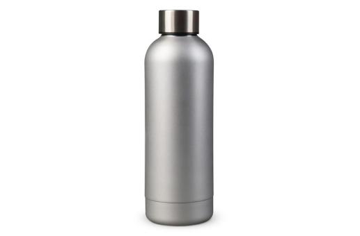 Thermo bottle with matt finish 500ml Silver