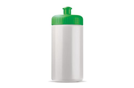 Sports bottle Bio based 500ml basic White/green