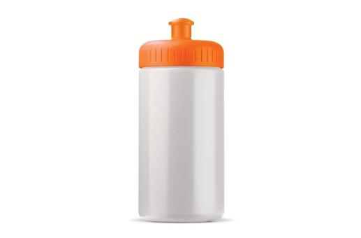 Sports bottle Bio based 500ml basic Orange/white