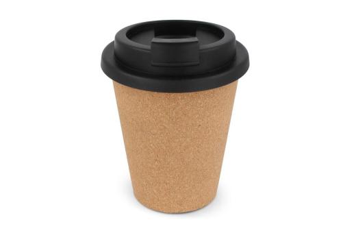 R-PP Kork Kaffeebecher 350 ml Schwarz