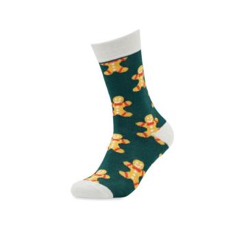 JOYFUL M Pair of Christmas socks M Yellow