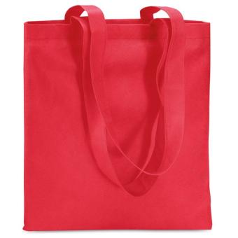 TOTECOLOR Einkaufstasche aus Vliesstoff Rot