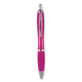 RIOCOLOUR Push button ball pen Fuchsia