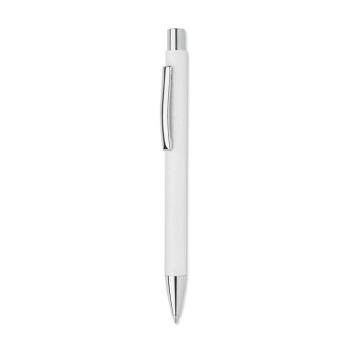 OLYMPIA Recycled paper push ball pen White