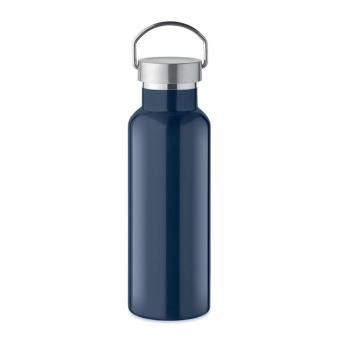 FLORENCE Doppelwandige Flasche 500 ml Marineblau