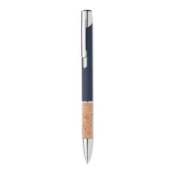 VERIA Push button aluminium pen Aztec blue