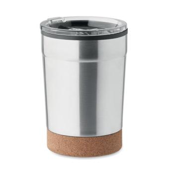 NOMU Double wall tumbler 300ml Flat silver