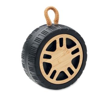 MATIC Wireless speaker tire shaped Timber