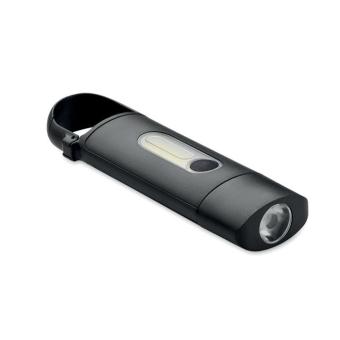 BLUZ Pocket size COB flash light Black