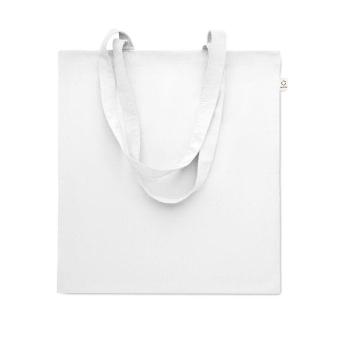 VIVEKA COLOUR Recycled cotton shopping bag White