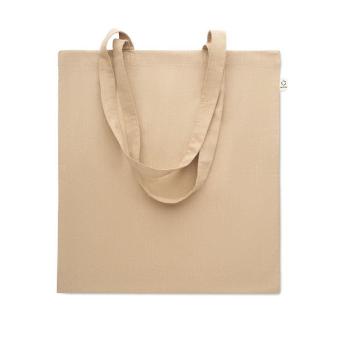 VIVEKA COLOUR Recycled cotton shopping bag Khaki