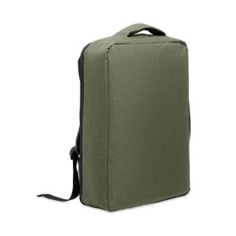 LAUGAR Slim 15 inch laptop backpack Olive