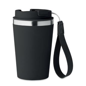 TOPAZ Double wall tumbler 350 ml Black