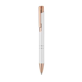 BERN ROSE Recycled aluminium pen White