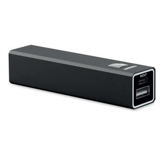 POWERALUC 2600 mAh Powerbank Schwarz