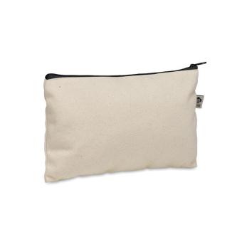 PESACARA Cosmetic bag cotton 340 gr/m² Black