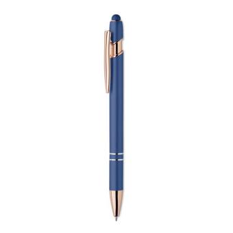 SCRIBBLE Recycled aluminium pen Aztec blue