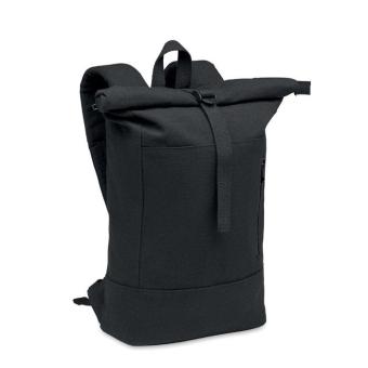 KOPER ROLL 15" Rolltop-Laptop-Rucksack Schwarz